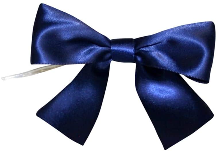 navy-blue-satin-pre-tied-bows
