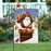 Santa Claus Christmas Garden Flag - 12" x 18"