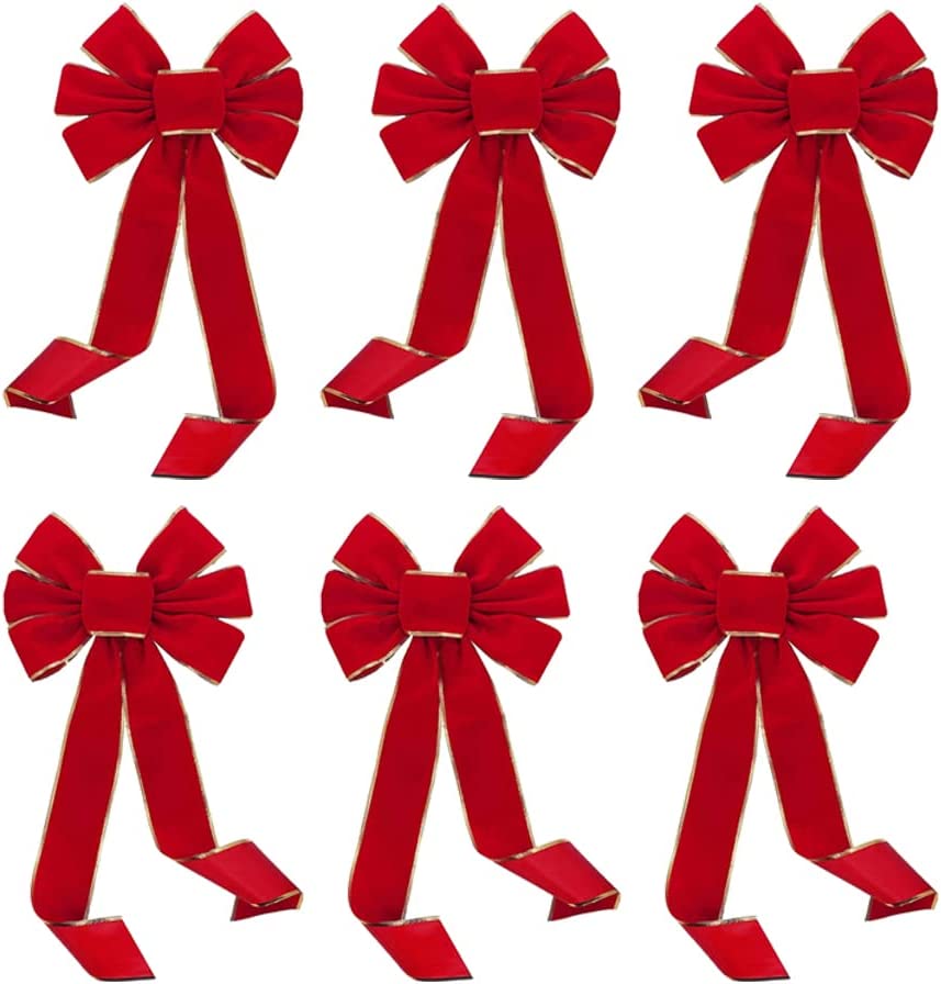 Giant Red Velvet Bow for Car, Big Bow, Car Bow, Red Bow, Christmas Bow,  Christmas Decor, Gift, Bow, Event Decor, Door Bow 