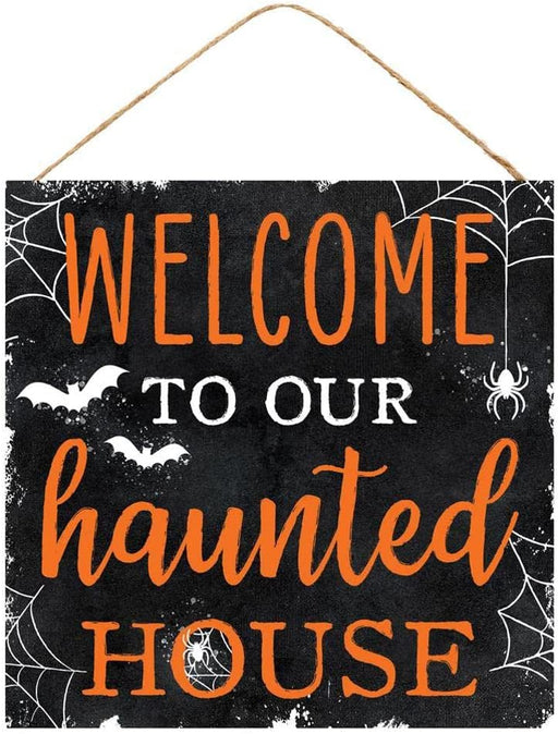 welcome-to-our-haunted-house-sign