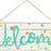 decorative-spring-flowers-easter-welcome-sign
