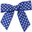 royal-blue-and-white-polka-dot-pre-tied-bows