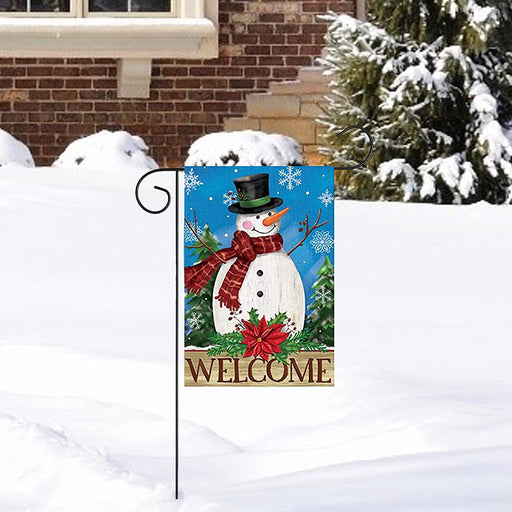 vintage-christmas-snowman-garden-flag