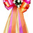 orange-and-pink-wedding-bows-with-rosebuds