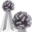 large-silver-wedding-bows-with-tulle-tails