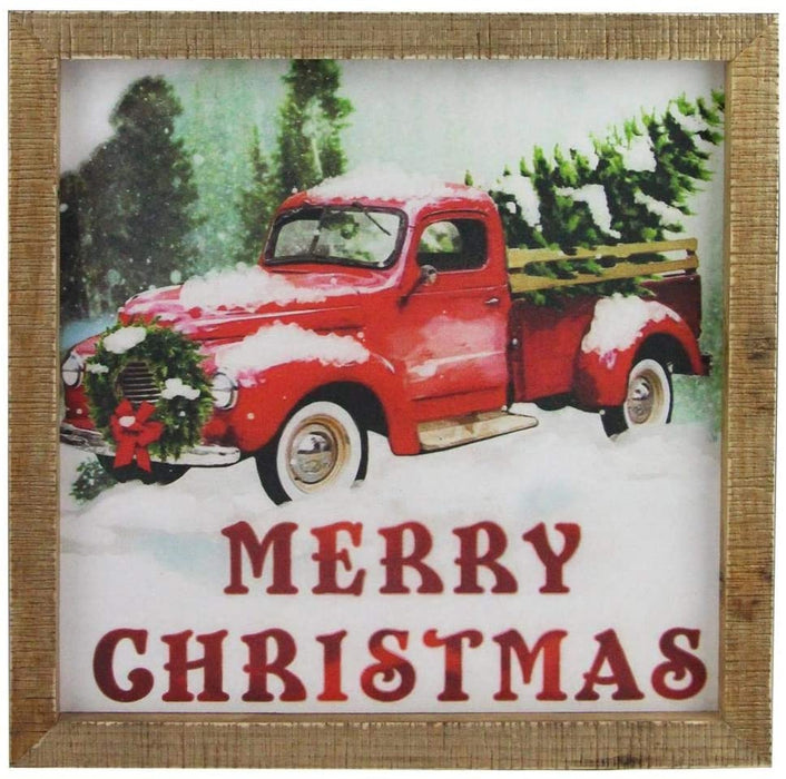 red-pick-up-truck-merry-christmas-sign