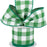 white-emerald-green-checkered-christmas-wreath-ribbon