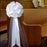 large-white-wedding-bows-with-tulle-tails