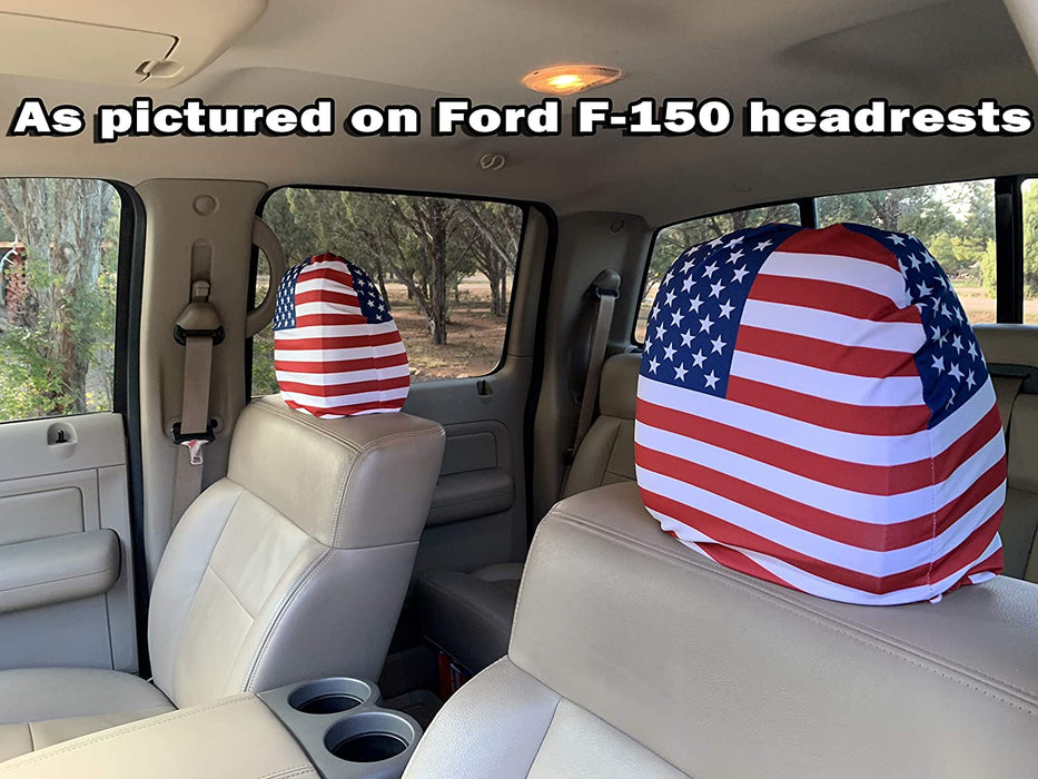 US-flag-car-headrest-covers
