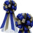 royal-blue-and-silver-bows-with-tulle-tails