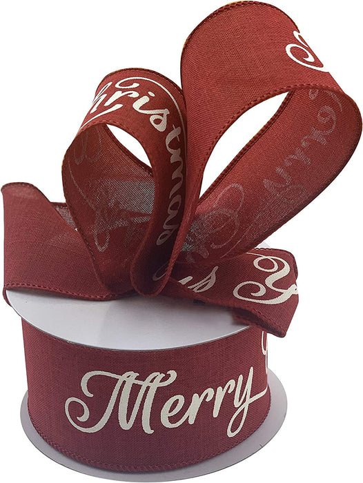merry-christmas-y'all-wired-edge-ribbon