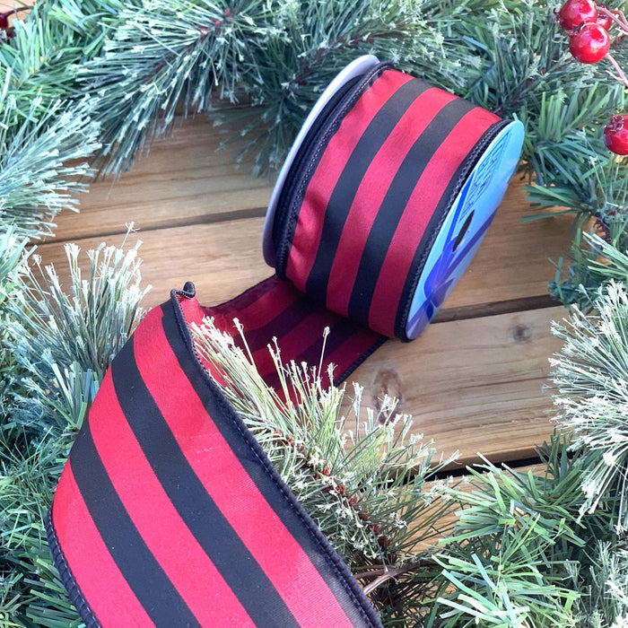 red-black-striped-christmas-tree-ribbon