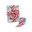 Candy Cane Wired Christmas Ribbon - 2 1/2" x 10 Yards, Red White Peppermint