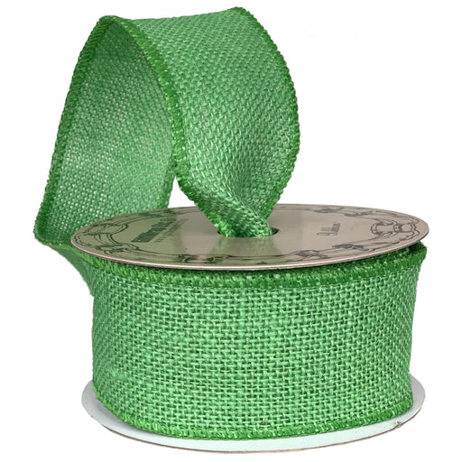 lime-green-wired-edge-christmas-ribbon