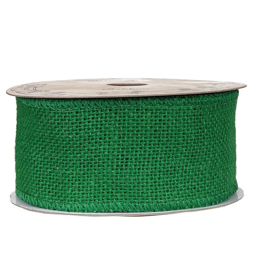 emerald-green-burlap-christmas-ribbon