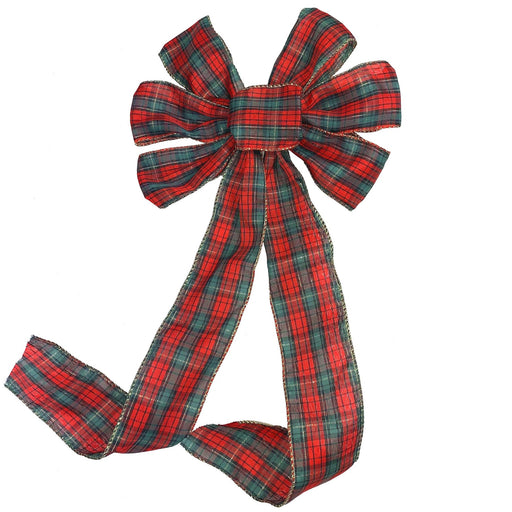 red-and-green-pre-tied-christmas-bow