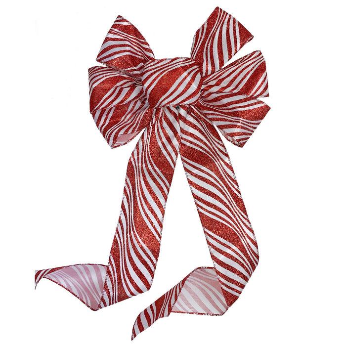 red-glitter-striped-christmas-tree-bow