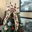 Moose Plaid Christmas Tree Bow - 10" Wide, 18" Long