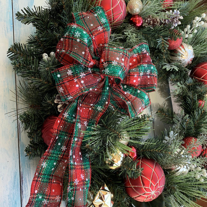 wire-edge-christmas-wreath-bow