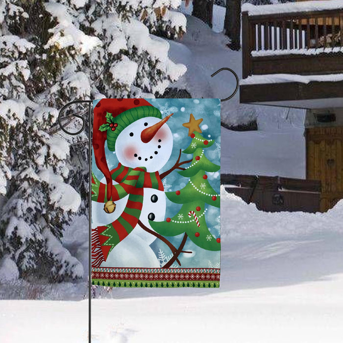 christmas-snowman-flag