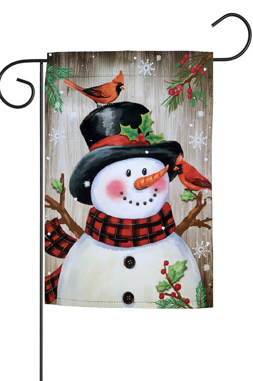 frosty-the-snowman-garden-flag