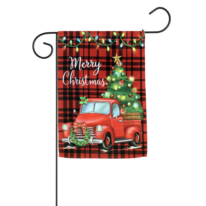 tartan-pick-up-truck-christmas-tree-truck-flag