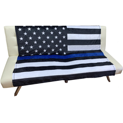 thin-blue-line-american-flag-blanket