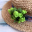 decorate-hat-with-apple-green-flowers