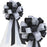 white-and-black-wedding-bows