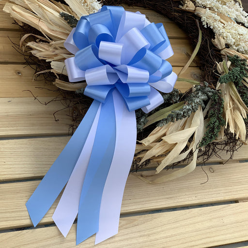 light-blue-white-wedding-bows