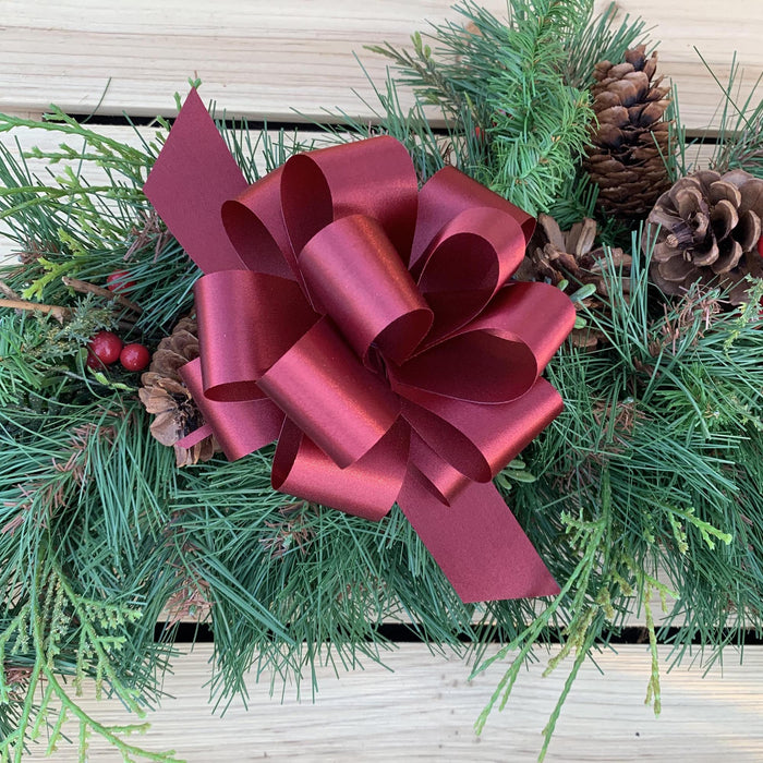 burgundy-gift-wrapping-bows
