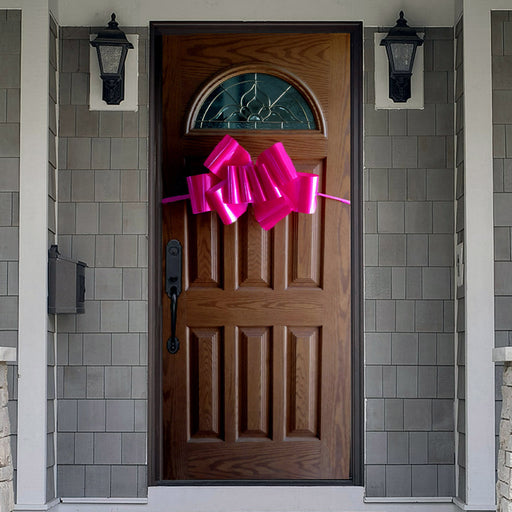 large-hot-pink-door-bow