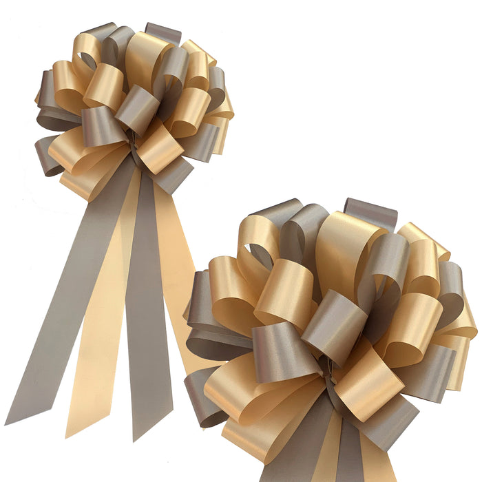 decorative-gold-light-brown-bows