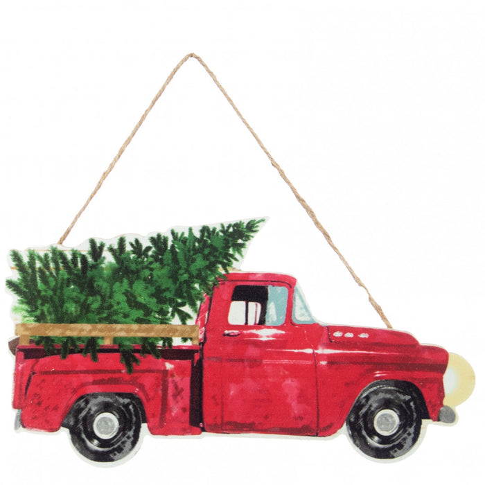 red-pick-up-truck-wooden-christmas-sign