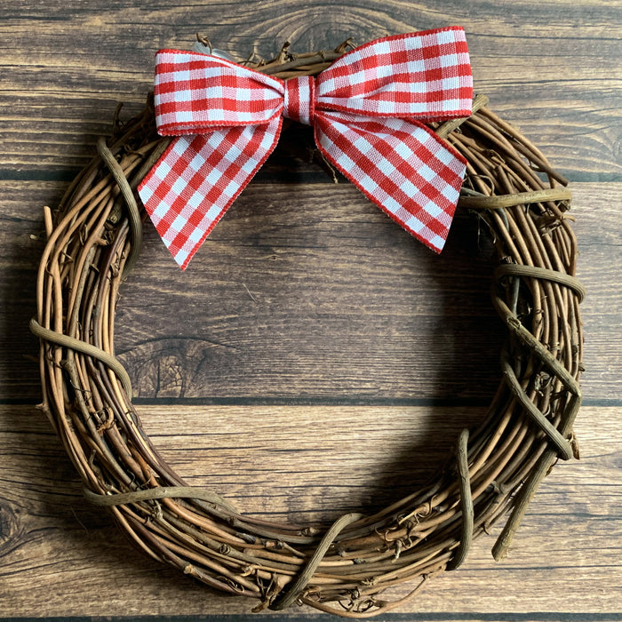 pre-tied-red-and-white-checkered-bows