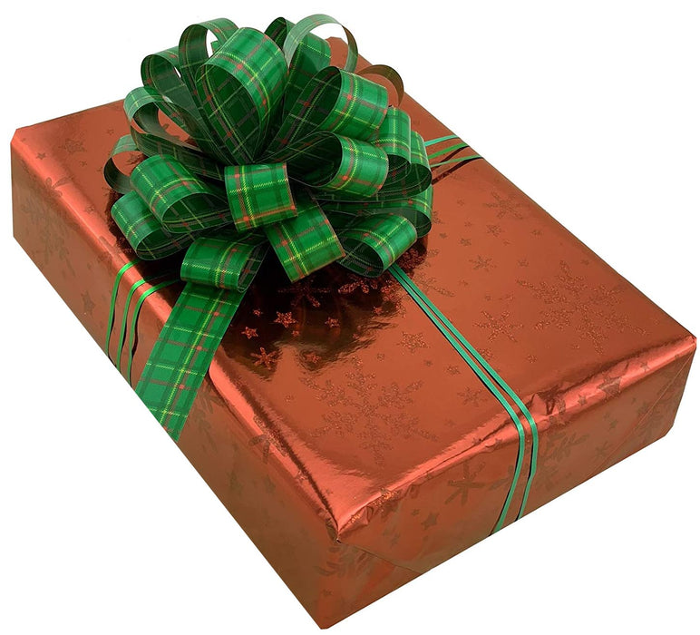 emerald-green-tartan-plaid-christmas-gift-bows