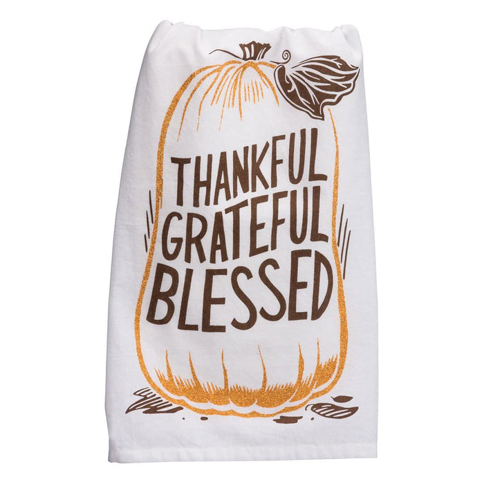 thankful-grateful-blessed-dish-towel